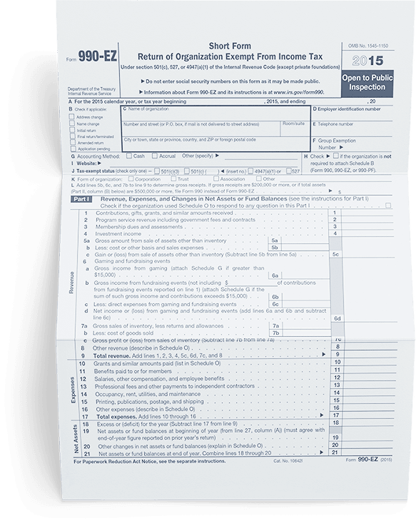 Form 990-N & 990 EZ E-filing Made Easy