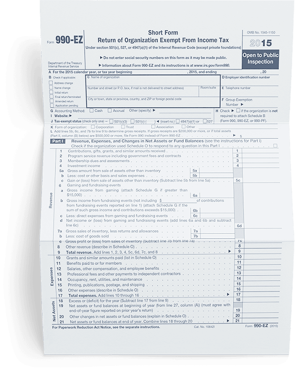 File 990 N 990 EZ Online Nonprofit Tax E filing File 990